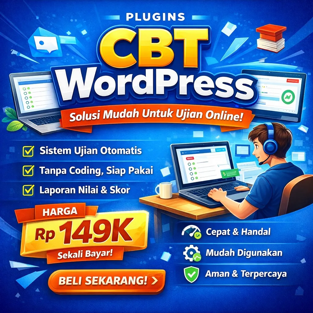 Plugin CBT untuk Wordpress (Versi 1.5)