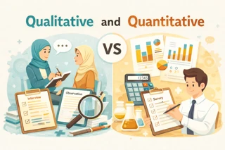 Perbedaan Pendekatan Kualitatif dan Kuantitatif